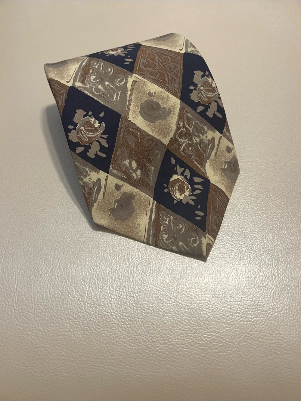 Vintage Natura Italian Silk Tie